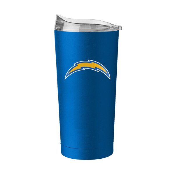 Logo Brands LA Chargers 20oz Flipside Powder Coat Tumbler - 626-S20PT-34