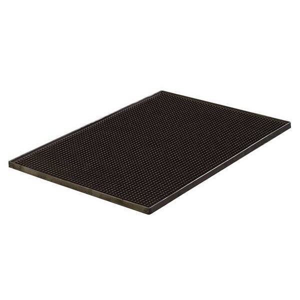 Carlisle Foodservice Mat, Thermoplastic Rubber Black PK6 - 1060103