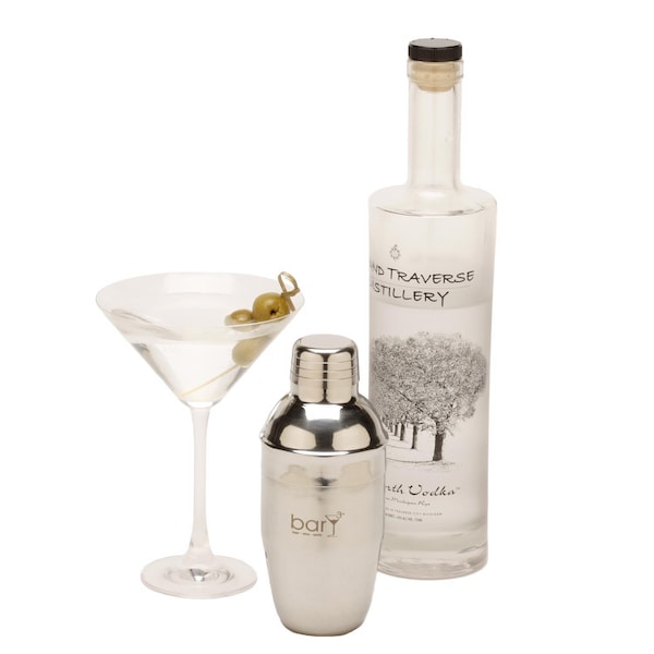 Bary3 BarY3 12 oz Silver Stainless Steel Cocktail Shaker - VIO-0092