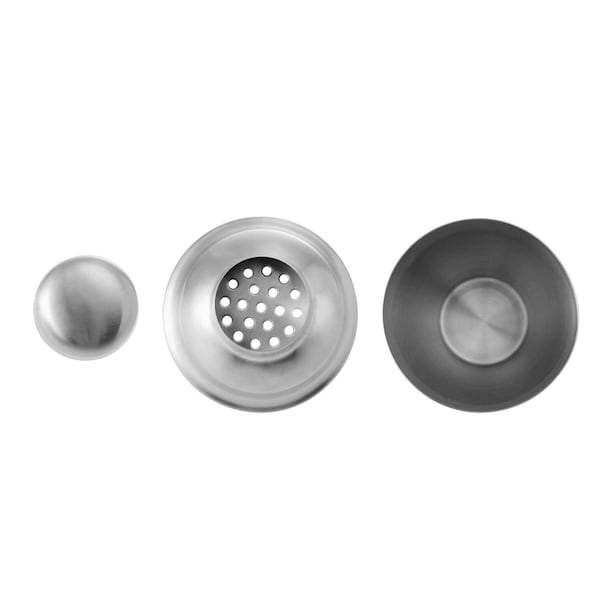 Houdini Houdini 16 oz Silver Stainless Steel Cocktail Shaker - H4-013704T