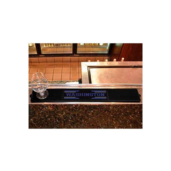 Fanmats FanMats Drink Mat, College - University of Washington, 3-1/4 x 24 x 1 - 15655