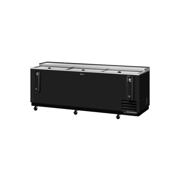 Turbo Air Bottle Cooler 95"W - Black - TBC-95SB-N