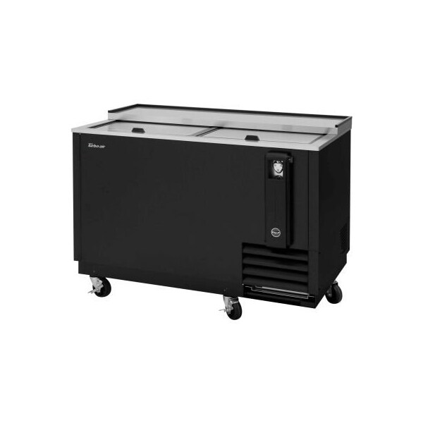 Turbo Air Bottle Cooler 50"W - Black - TBC-50SB-N6