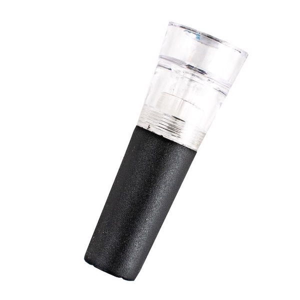 Bary3 BarY3 Black/Clear Vacuum Pump Wine Stopper - BAR-0751