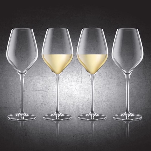 Final Touch Final Touch 14.8 oz Clear Glass White Wine Glass - LFG1214
