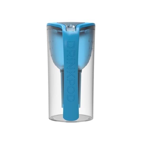 Drinkpod Ultra Premium Alkaline Water Pitcher - 3.5L Pure Healthy Water Ionizer w/3 Alkaline Water Filters - DPPITCHER1XLB