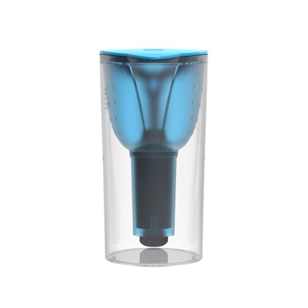 Drinkpod Ultra Premium Alkaline Water Pitcher - 3.5L Pure Healthy Water Ionizer w/3 Alkaline Water Filters - DPPITCHER1XLB