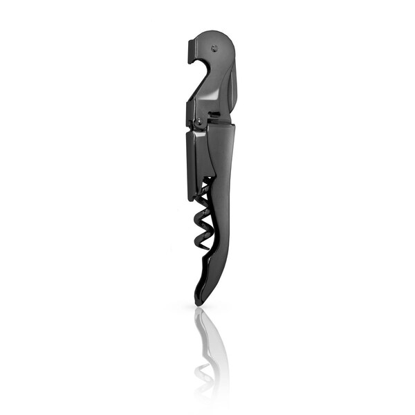 Viski Warren Gunmetal Signature Corkscrew, Black - 8172