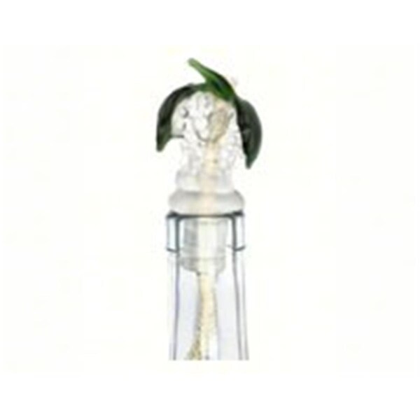 Vintage Concepts Glass Frosted Grape Cluster Winelight - VCWLGGCF