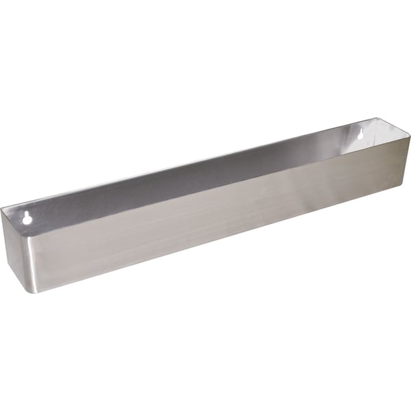 Bk Resources Stainless Steel Keyhole Mount, 48" Single Speed Rail 18 GA - BKUBSR-48