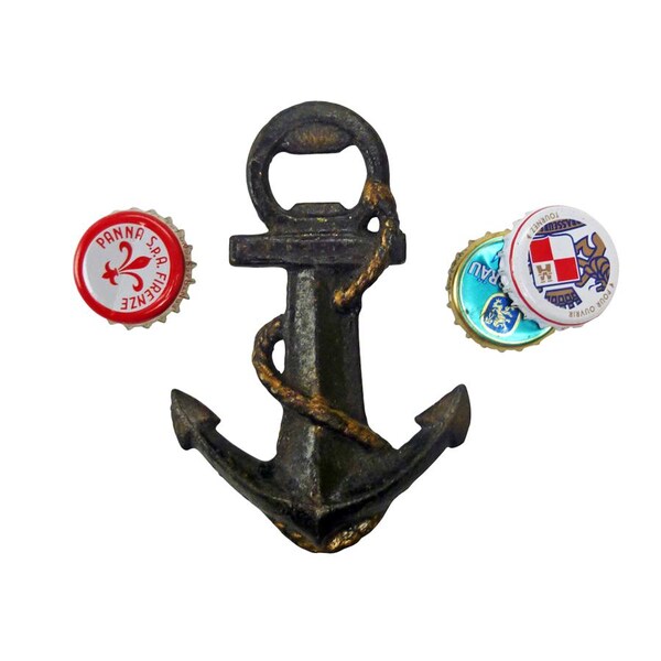 Design Toscano Anchors Aweigh Cast Iron Bottle Opener, PK 2 - SP9105