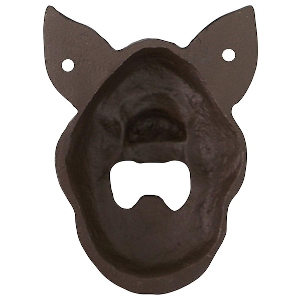 Design Toscano Divine Swine Pig Cast Iron Wall Mount Bottle Opener - QH14394