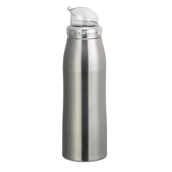Service Ideas VersaVac Bottle, Stainless Vacuum, Large Lid, 1 Liter, Brushed - VV10SSLG