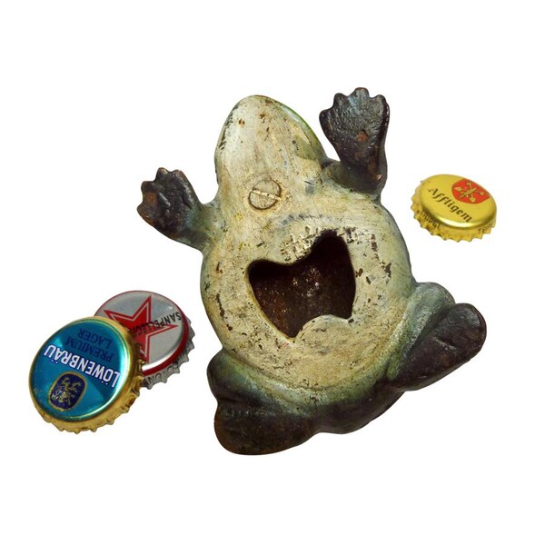 Design Toscano Frog King Cast Iron Bottle Opener, PK 2 - SP91571