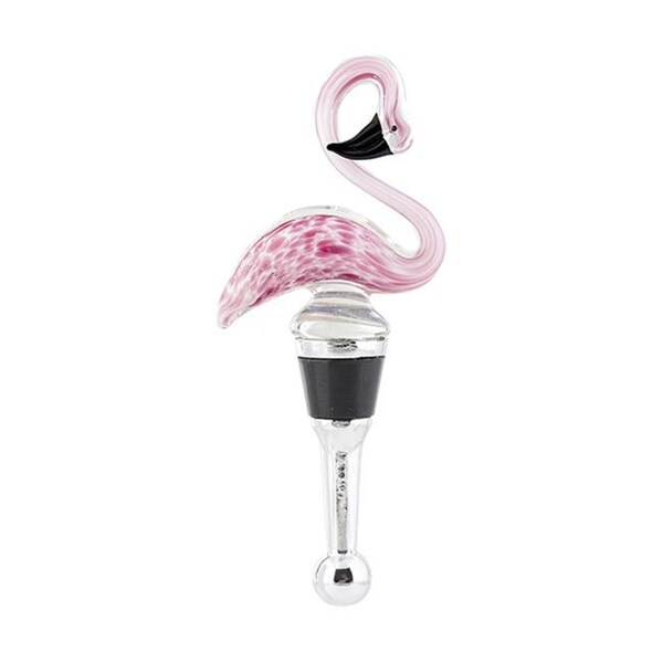 Ls Arts LS Arts BS-084C Flamingo Coastal Collection Bottle Stopper - BS-084C
