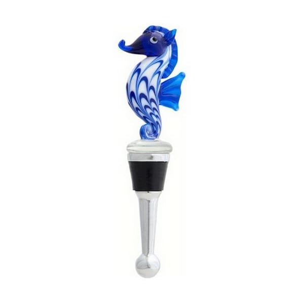 Ls Arts Inc LS Arts BS-052 Bottle Stopper - Seahorse - BS-052