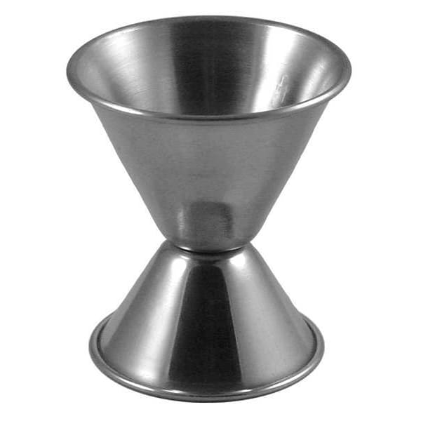 Iti Jigger, .75 and 1.25 oz. Stainless Steel PK12 - IBS-II-A125