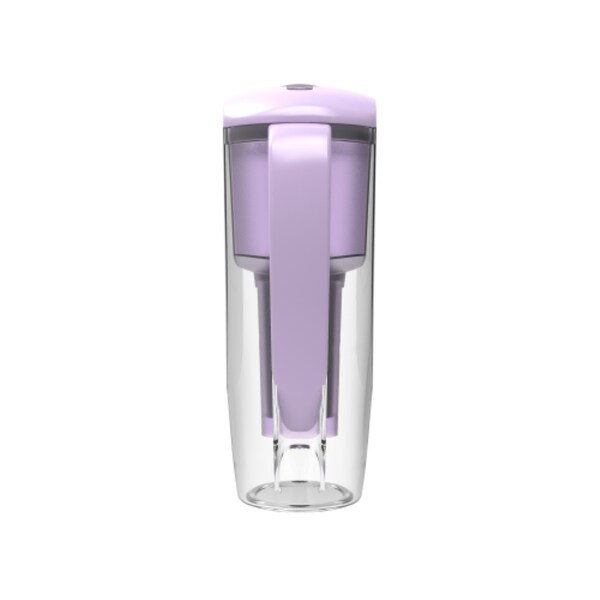 Drinkpod Drinkpod Alkaline Water Filter Pitcher, 8-Stage Cartridge 2.5L Includes 3 Alkaline Water Filters - DPPITCHER1SLV
