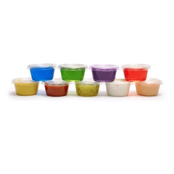 Viovia Viovia 2 oz Clear Polypropylene Tasting Cups with Lid - VIO-0372