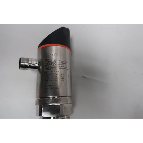 Sensor de presión Ifm 145145PSI 1830VDC, PN7294 PN010REN14QFRKGUSV - PN7294 PN-010-REN14-QFRKG/US/V