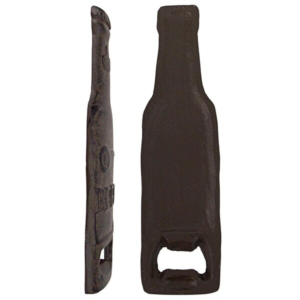 Design Toscano A Cold Bottle of Beer Cast Iron Bottle Opener, PK 2 - QH917813