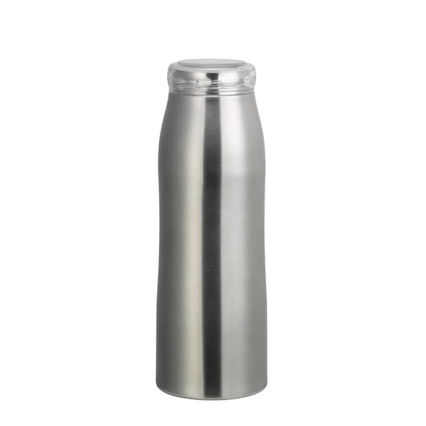 Service Ideas VersaVac Bottle, Stainless Vacuum, Twist and Seal Lid, 1 Liter, Brushed - VV10SSTS