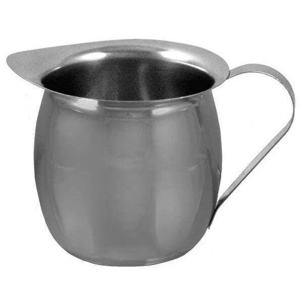 Iti Bell Creamer, 16 oz. Stainless Steel PK12 - IBGS-II-G16