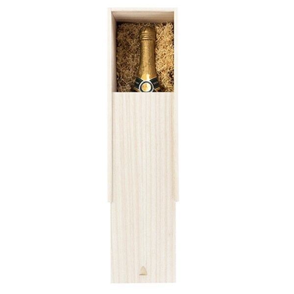 1 Marketplace - 1 Bottle Paulownia Wood Champagne Box - 4996