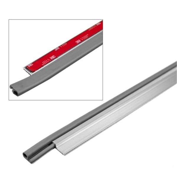 Homepage 42 in. Silver Finish Door Seal Tap & Sides - HO337200