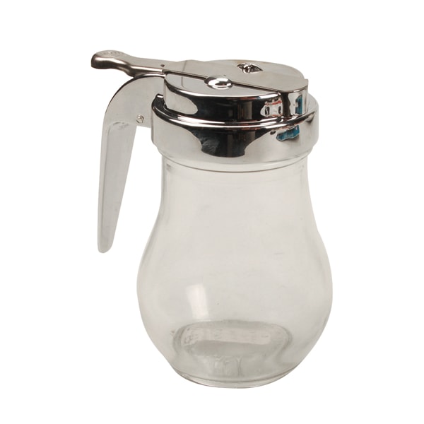 Traex Server, 6 Oz, Glass, Chrome Top For - Part No 206-0 - 206-0