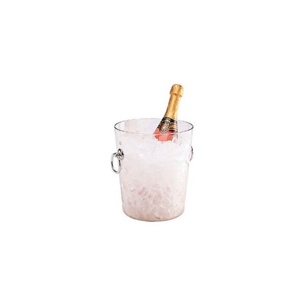 Cambro Mfg Cambro - Wine Bucket, Handles, Polycarbonate, 9"H, Clear - WC100CW135