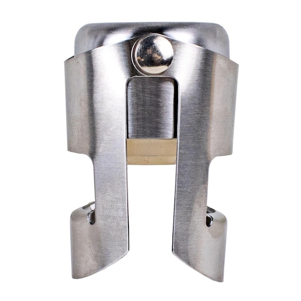 Bary3 BarY3 Silver Stainless Steel Bottle Stopper - BAR-0750