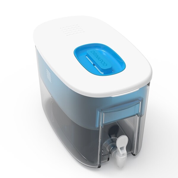 Drinkpod Drinkpod 38 Cup Ultra Dispenser Alkaline Countertop Water Filter Ionizer - DPDISPENSE1XLB