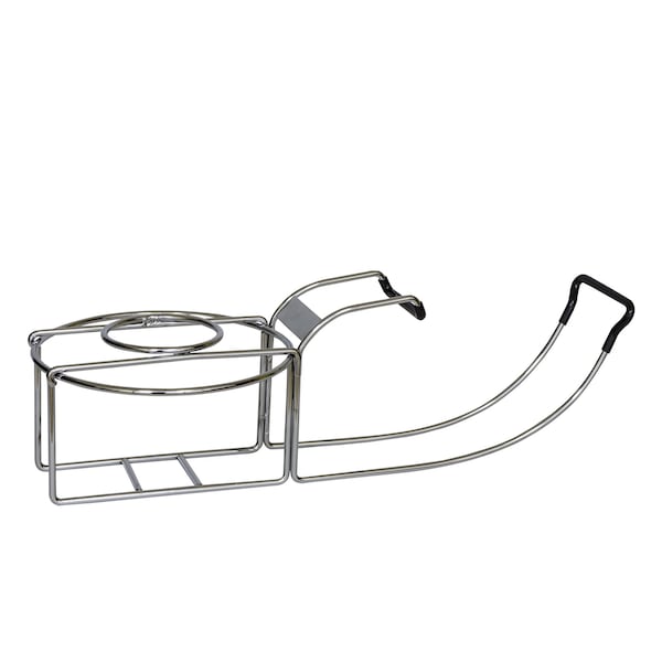 C-Line Products Wine By Your Side Chrome Plated Wine Holder - 20024