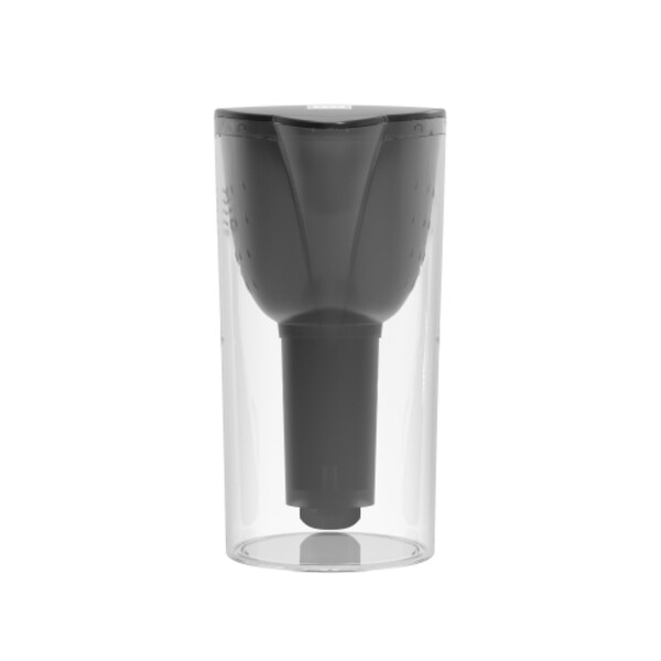 Drinkpod Ultra Premium Alkaline Water Pitcher - 3.5L Pure Healthy Water Ionizer w/3 Alkaline Water Filters - DPPITCHER1XLBLK