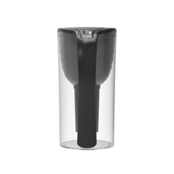 Drinkpod Ultra Premium Alkaline Water Pitcher - 3.5L Pure Healthy Water Ionizer w/3 Alkaline Water Filters - DPPITCHER1XLBLK