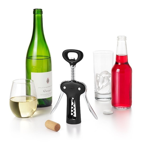 Oxo International Good Grips Winged Corkscrew with Bottle Opener, Zinc - 11245400