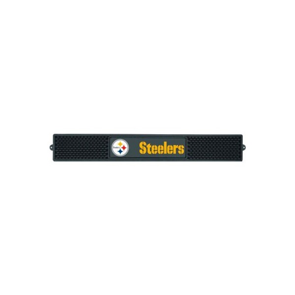 Fanmats FanMats Drink Mat, NFL - Pittsburgh Steelers, 3-1/4 x 24 x 1 - 13996