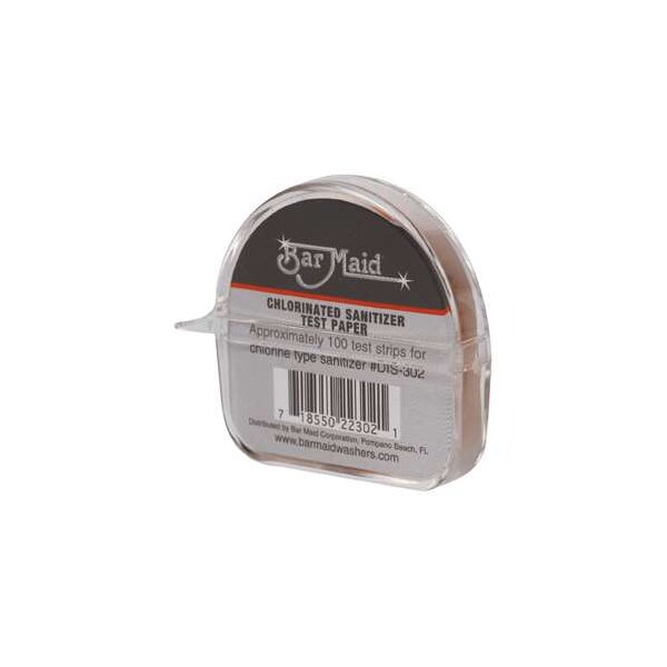 Bar Maid Bar Maid Sani-Maid Paper Chlorinated Sanitizer Test, PK1200 - DIS-302