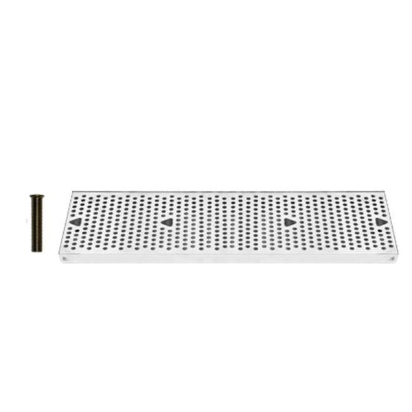 Ubc UBC DTU24SS 24 in. x 8 in. x 3-4 in. Drip Tray Surface Mount - DTU24SS