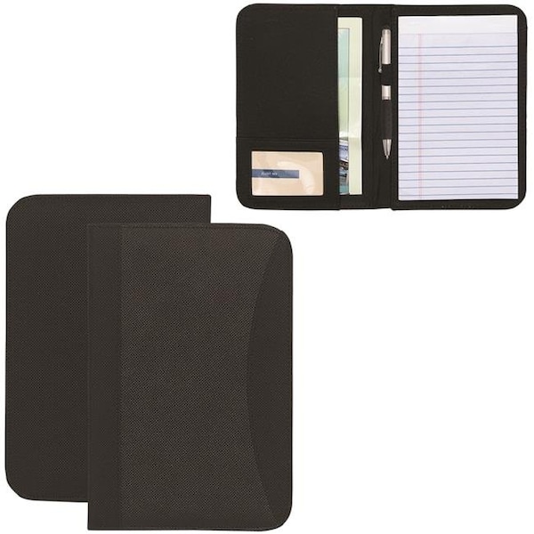 Debco Debco NW4030 Non Woven Junior Padfolio - Black  - 12 Pack - NW4030
