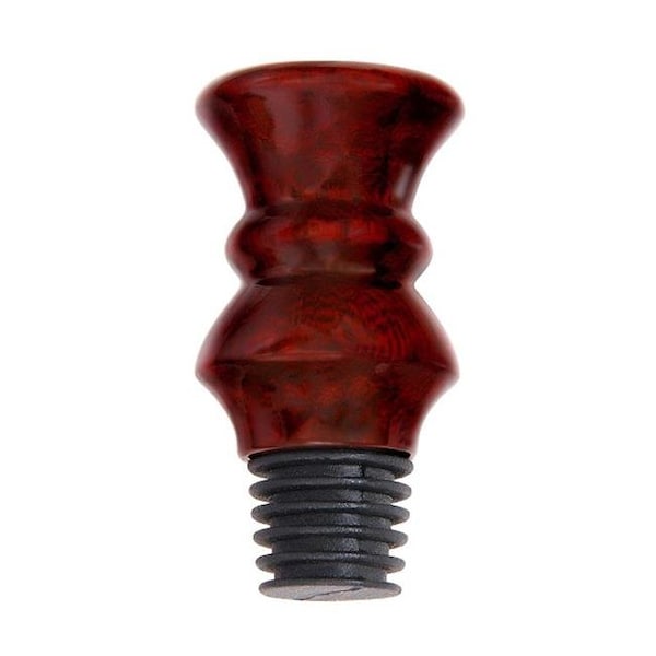 Vinostrumenti VinoStrumenti VSWSAW3 Solid Rosewood Flat Top All Wood Wine Bottle Stopper - VSWSAW3