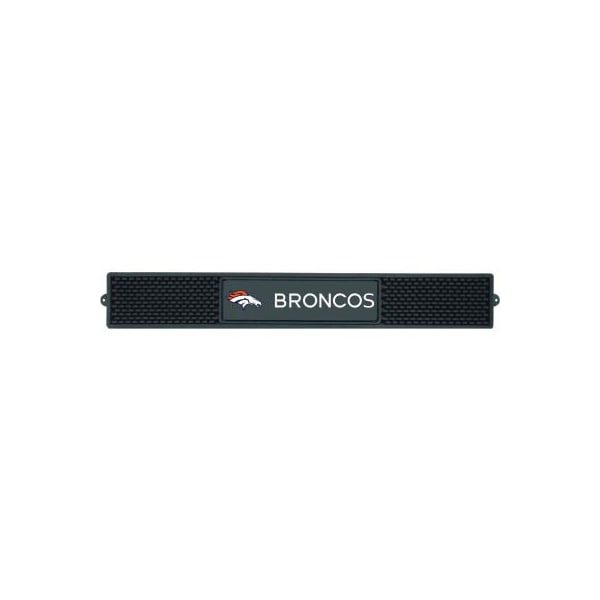Fanmats FanMats Drink Mat, NFL - Denver Broncos, 3-1/4 x 24 x 1 - 13984