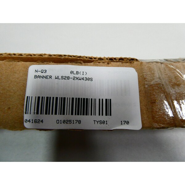 Banner CORTINA DE LUCES STRIP 430MM 12-30V-DC - WLS28-2XW430S