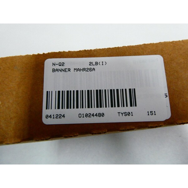 Banner A-GAGE RECEIVER LIGHT CURTAIN - MAHR26A 62665

Cortina de luz del receptor A-GAGE MAHR26A 62665