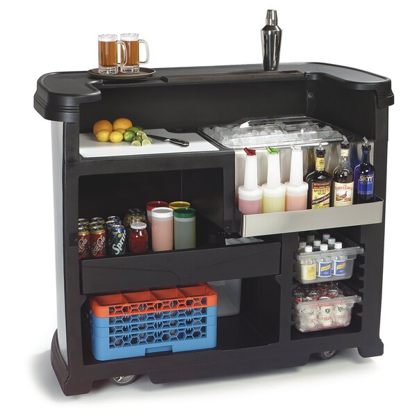 Carlisle Foodservice Portable Bar, Stainless Steel - 755044
