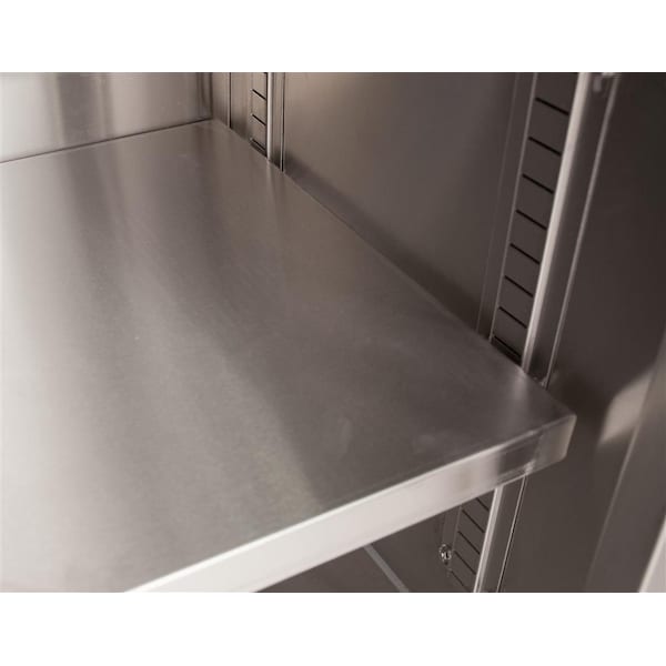 Bk Resources Stainless Steel Adjustable Removable Shelf For 30" X18" Cabinet 18 ga - SHF-3018