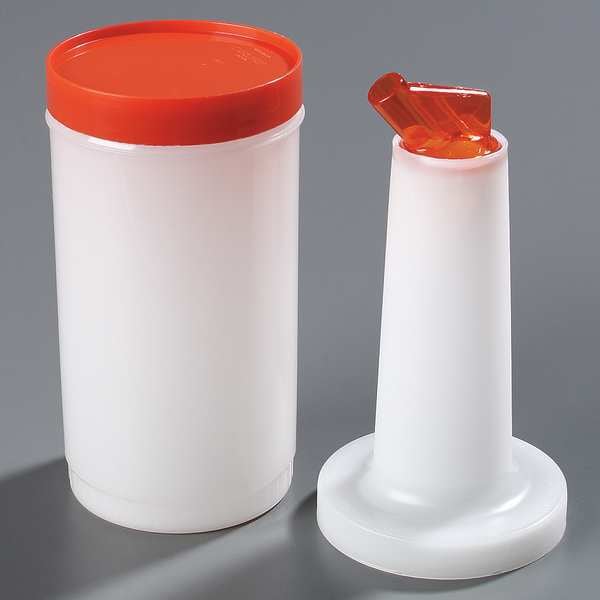 Carlisle Foodservice Pouring Set, Orange PK12 - PS601N24