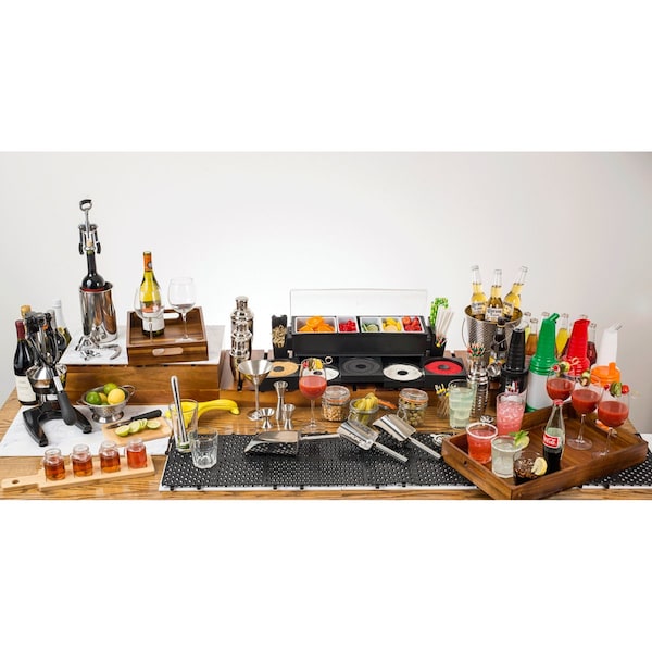 Tablecraft Japanese Style Jigger, Brsh SS, 1OZ/1.5OZ - JJ1205