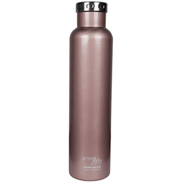 Counter Culture Living Llc Fifty-Fifty 592222 750 ml Wine Growler - Rose Gold - 592222